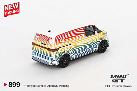 Mini GT 1/64 899 Volkswagen ID. Buzz Prototype "Rainbow" 