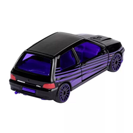 Majorette - Limitli Seri 10 Renault Clio 16S (Siyah)