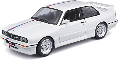 Bburago 1988 BMW 3 Series M3 Beyaz