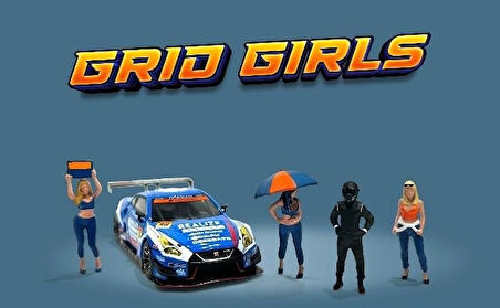 American Diorama Grid Girls AD-2406 Figür