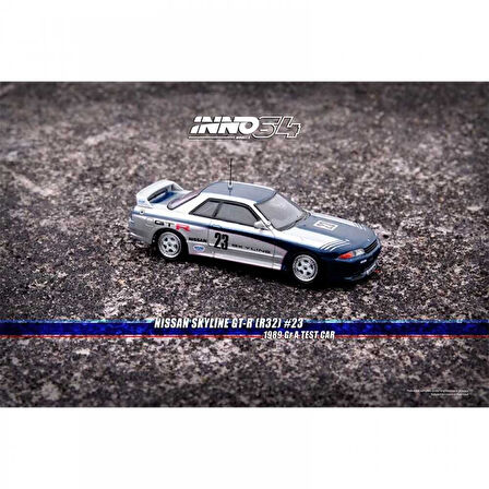 Inno 64 Models Nissan GT-R (R32) Gr. Test Car 1989