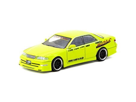 Tarmac Works 1/64 VERTEX Toyota Mark II JZX100 Light Green - Tokyo Auto Salon 2025 Special Edition - GLOBAL64