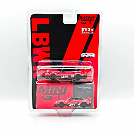 Mini GT 324 LB-Silhouett WORKS GT Nissan 35GT-RR / Red-Black