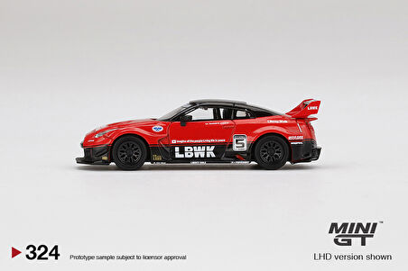 Mini GT 324 LB-Silhouett WORKS GT Nissan 35GT-RR / Red-Black