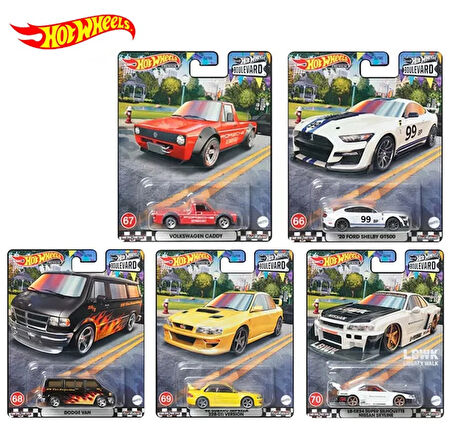 Hot Wheels Boulevard Set 2023 - (66-70)
