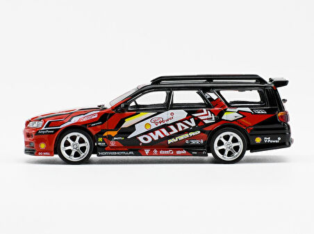 Pop Race 1/64 Nissan Shell Valino Stagea R34 Pluto Mok Driftagea - PR64-38