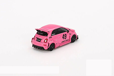 Mini GT 1/64 851 ABARTH 595 LB-WORKS x Abas Works Pink