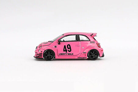 Mini GT 1/64 851 ABARTH 595 LB-WORKS x Abas Works Pink