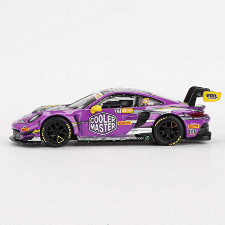 Mini GT 793 Porsche 911 GT3 R #27 HubAuto Racing 2023 FIA GT World Cup 70th Macau Grand Prix - Blister Paket