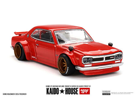Mini GT 1/64 175 [KaidoHouse x MiniGT] Nissan Skyline 2000GT-R (KPGC10) Kaido Street V1