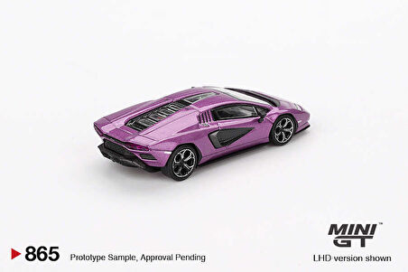 Mini GT 1/64 865 Lamborghini Countach LPI 800-4 Viola 30th