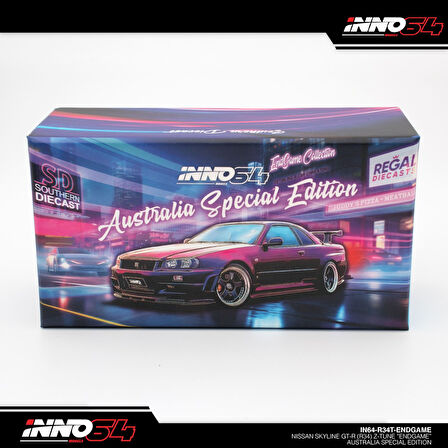 Inno 64 Models Nissan GT-R (R34) Z-Tune ''ENDGAME'' !!Chase Araba!!