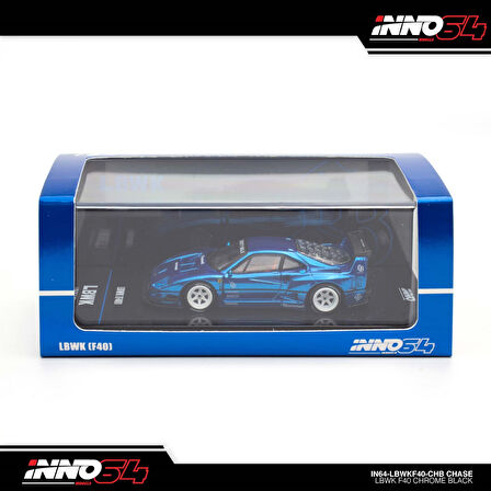 Inno 64 Models LBWK F40 Chrome Blue !!Chase Araba!!