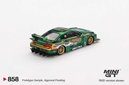 Mini GT 1/64 858 Nissan LB-Super Silhouette S15 SILVIA LBWK 2024 Fausto Racing
