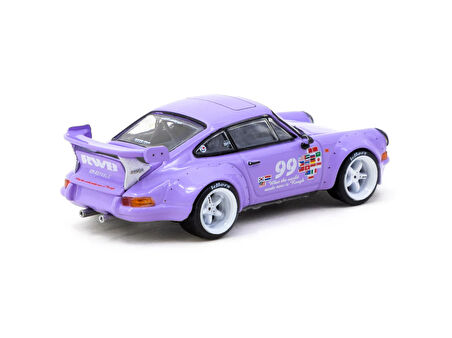 Tarmac Works RWB Backdate Violetta idlers 12 hours 2016 