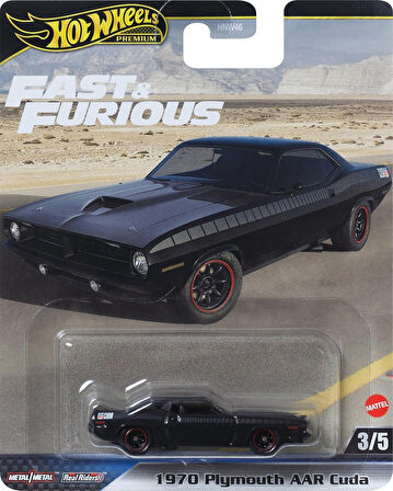 Hot Wheels Premium 1970 Plymouth AAR Cuda