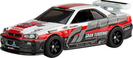 Hot Wheels Premium Pop Culture ''Gran Turismo 7'' 1:64 Nissan Skyline GT-R (BNR34)