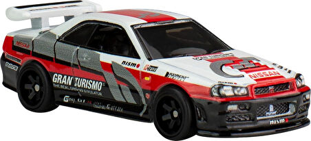 Hot Wheels Premium Pop Culture ''Gran Turismo 7'' 1:64 Nissan Skyline GT-R (BNR34)