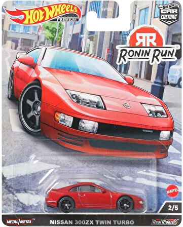 Hot Wheels Premium Nissan 300ZX Twin Turbo - Kırmızı