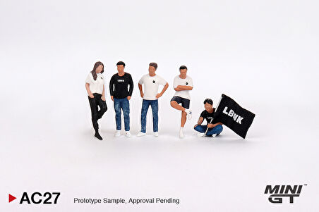 Mini GT AC27 Figurine: Team Liberty Walk