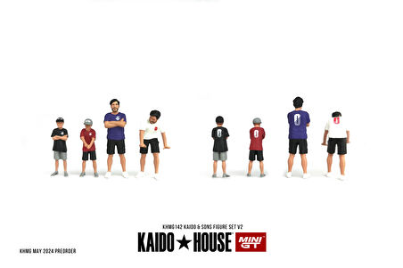Mini GT x Kaido House //142 1/64 Figurine: Kaido & Sons V2