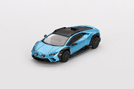 Mini GT 807 Lamborghini Huracán Sterrato Blu Aegir 1/64