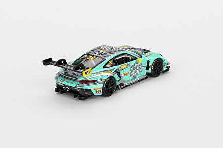 Mini GT 804 Porsche 911 GT3 R #28 HubAuto Racing 2023 FIA GT World Cup 70th Macau Grand Prix 1/64