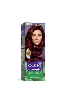 Naturals Saç Boyası Kızıl Viyole 4/6