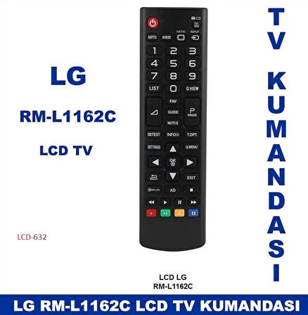 LG RM-L1162C Kumanda - LCD-632