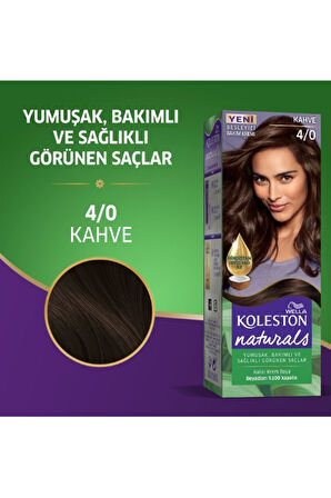 Naturals Saç Boyası Kahve 4/0