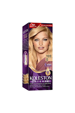 Koleston Intense Saç Boyası 10/0 Çok Açık Sarı - Salon Kalitesi