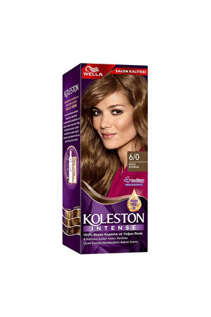 Koleston Intense Saç Boyası 6/0 Koyu Kumral - Salon Kalitesi