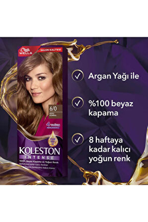 Koleston Intense Saç Boyası 6/0 Koyu Kumral - Salon Kalitesi