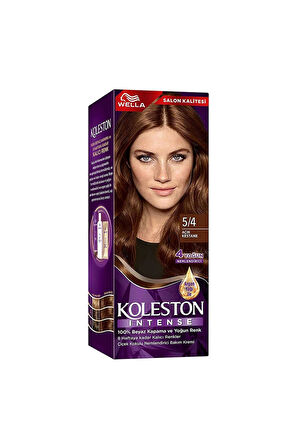 Koleston Intense Saç Boyası 5/4 Açık Kestane - Salon Kalitesi