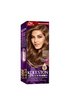 Koleston Intense Saç Boyası 7/17 Buzlu Çikolata - Salon Kalitesi