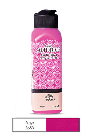 Artdeco Akrilik Boya 140 Ml Fuşya