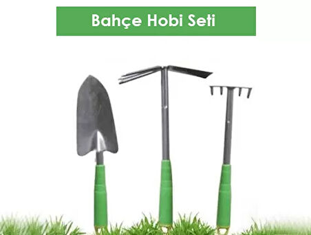 Bahçe Hobi Seti ( 3 Parça )