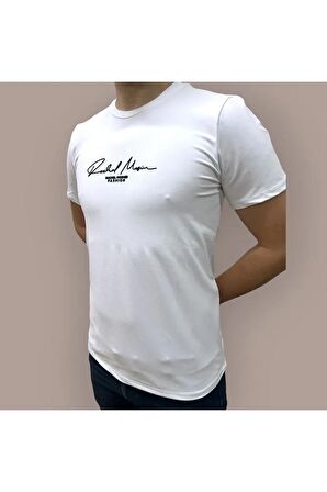 Erkek  Yumuşak Kumaş Enjeksiyon Baskılı T-Shirt