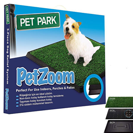 PetZoom Pet Park Köpek Tuvaleti Büyük Boy