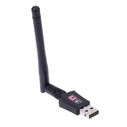 Mini Modem Nano Antenli Kablosuz 600 Mbps USB 20 Wifi Ağ Dağıtıcı Alıcı Wireless Adaptör