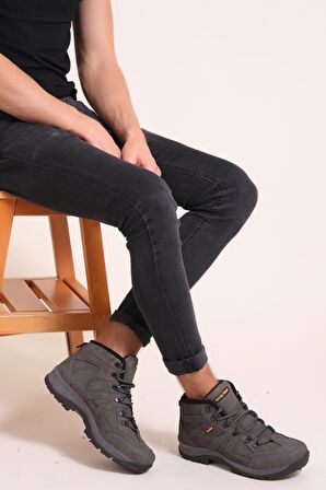 Tonny Black V2Rts Bağcıklı Su Geçirmez Suni Deri Kışlık Unisex Trekking Bot 