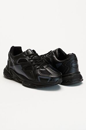 Tonny Black Siyah Unisex Spor Ayakkabı Tb252  Siyah-42