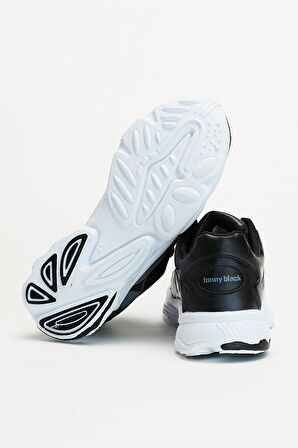 Tonny Black Siyah Beyaz Unisex Spor Ayakkabı Tb252  Siyah Beyaz-39