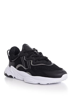 Tonny Black Siyah Beyaz Unisex Spor Ayakkabı Tb248  Siyah Beyaz-39