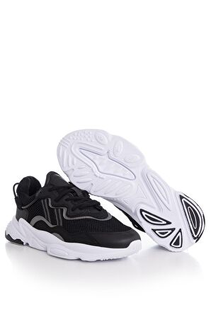Tonny Black Siyah Beyaz Unisex Spor Ayakkabı Tb248  Siyah Beyaz-39