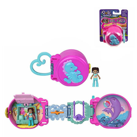 HRD73 Polly Pocket Sevimli Hayvancık Temalı Mini Oyun Setleri