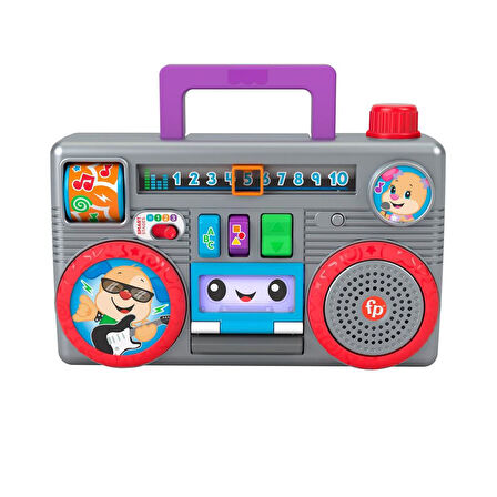 GYC04 Fisher-Price® Eğlenceli Müzik Kutusu, Türkçe-İngilizce / +6 ay