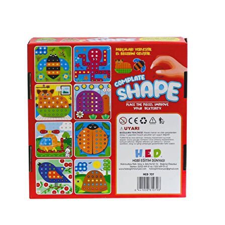 HED 708 Complete Shape -Hobi Oyuncak