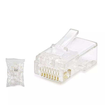 CAT 5 RJ45 Konnektör 100 Lü Paket