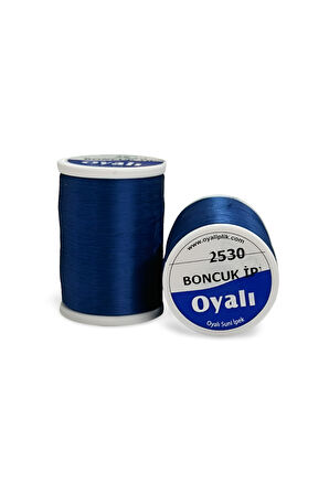 Oyalı 4 Kat Suni İpek İplik İğne Oyası Boncuk İpi Tığ Oyası No:2530